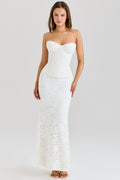 House of CB Solaine Lace Maxi